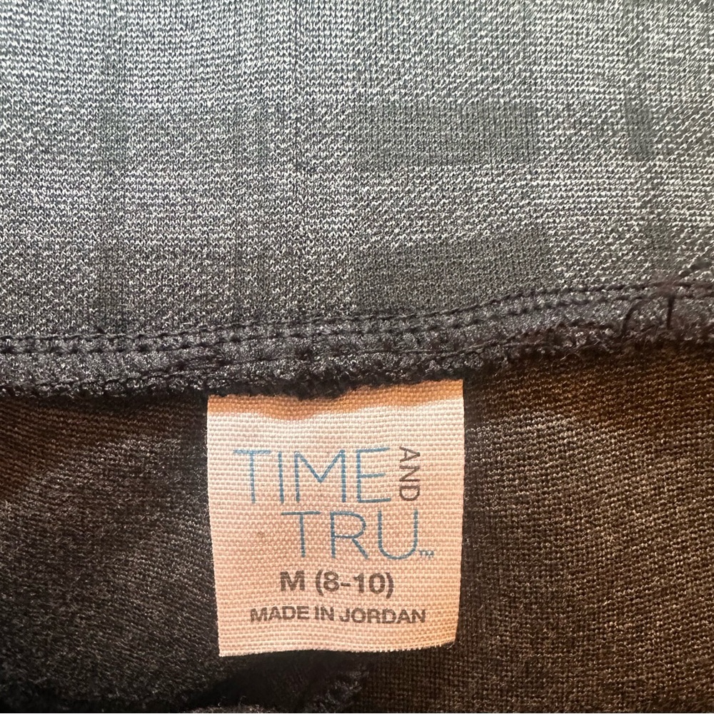 TIME AND TRU Hi-Rise Stretch Fitted Ponte Pants - Picture 3 of 7